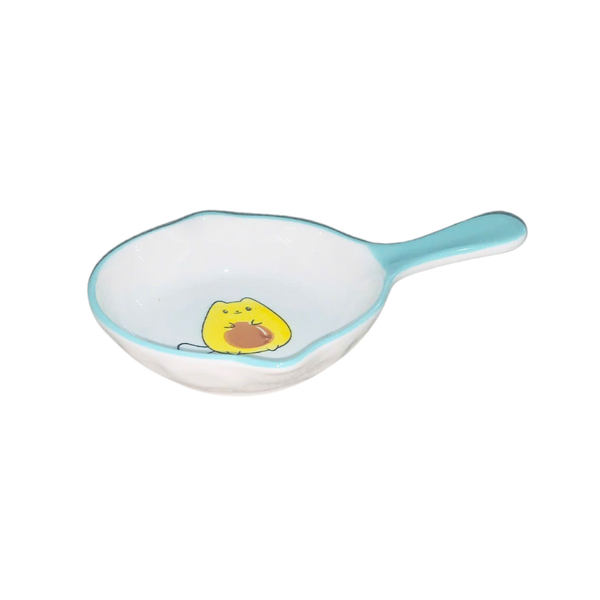 Chén ăn dặm đồ sứ (dạng chảo tròn)