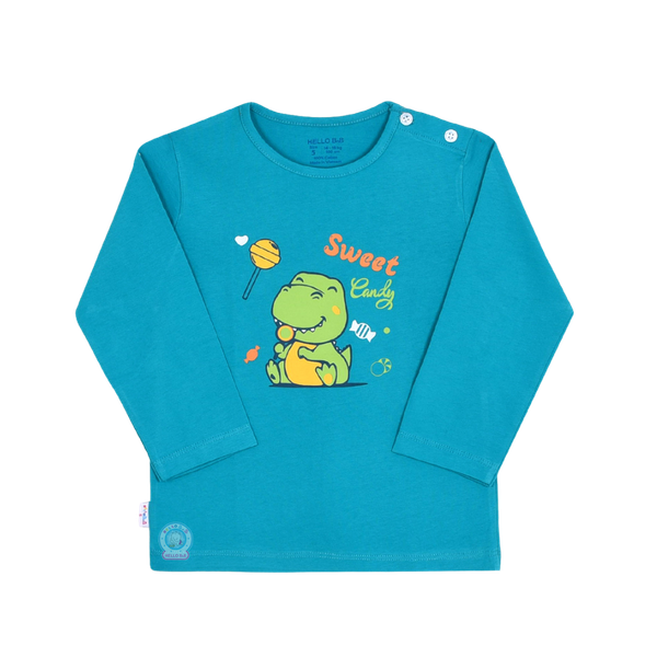 Áo nút vai màu TD HB s3-4