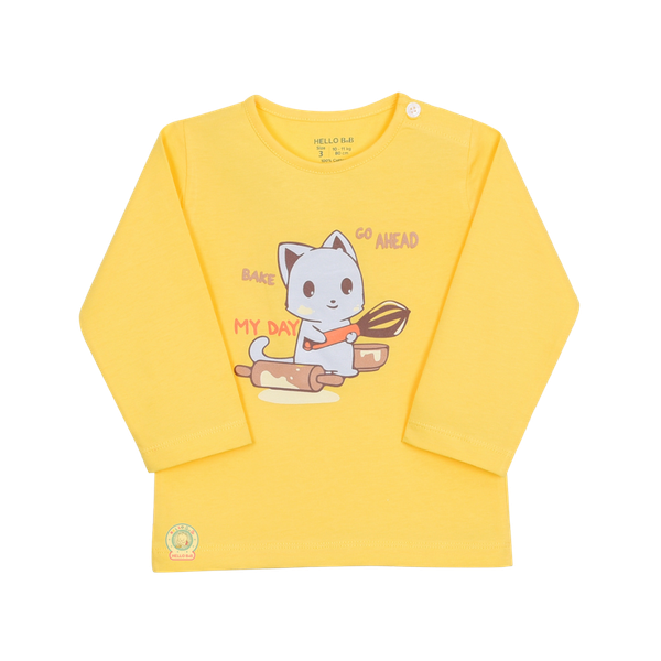 Áo nút vai màu TD HB s3-4