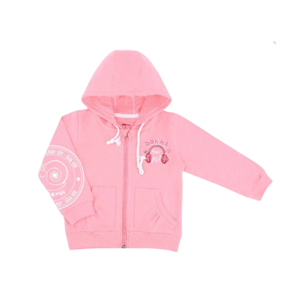 Áo khoác mũ kéo khóa DA508