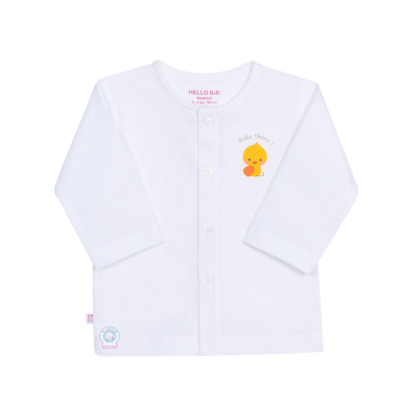 Áo cài giữa trắng TD HB s3m (mẫu mới)