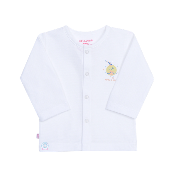 Áo cài giữa trắng TD HB s6m (mẫu mới)