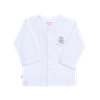 Áo cài giữa trắng TD HB s6m (mẫu mới)