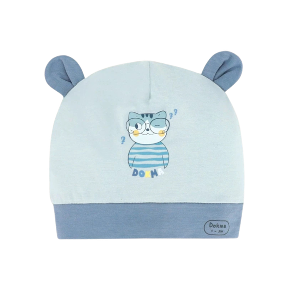 Mũ sơ sinh phối tai Dokma DS720
