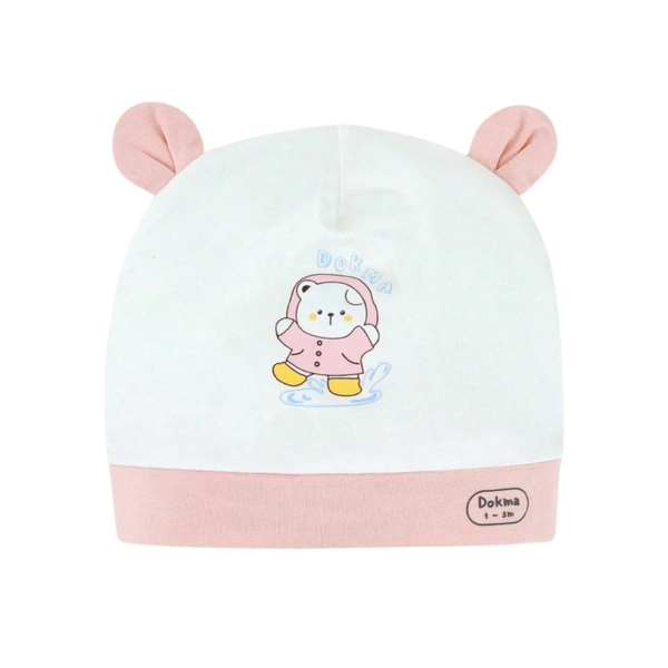 Mũ sơ sinh phối tai Dokma DS720