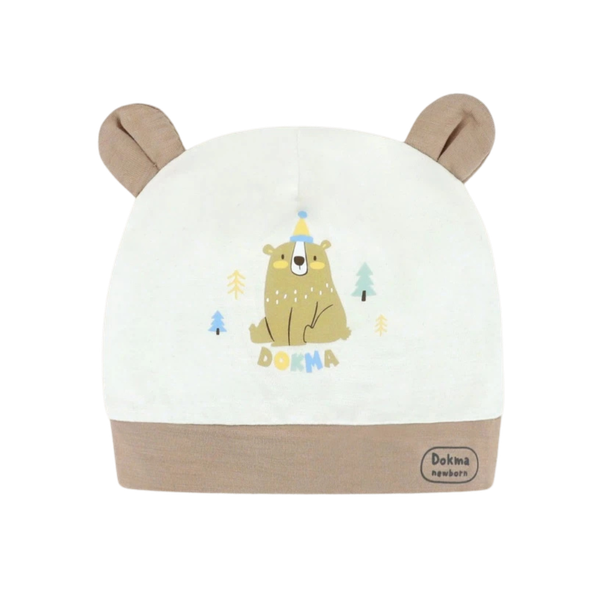 Mũ sơ sinh phối tai Dokma DS720