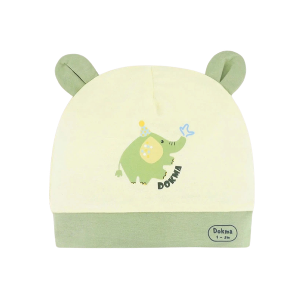 Mũ sơ sinh phối tai Dokma DS720