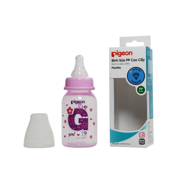 Bình sữa Pigeon PP cao cấp 120ml