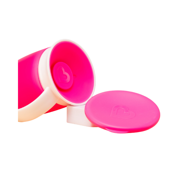 Cốc tập uống 360 độ Munchkin có nắp 207ml hồng