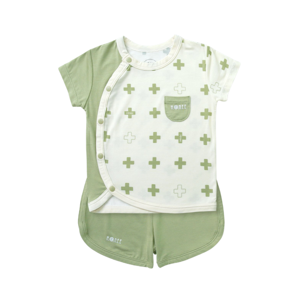 Bộ ss cài chéo cộc tay Hrnee