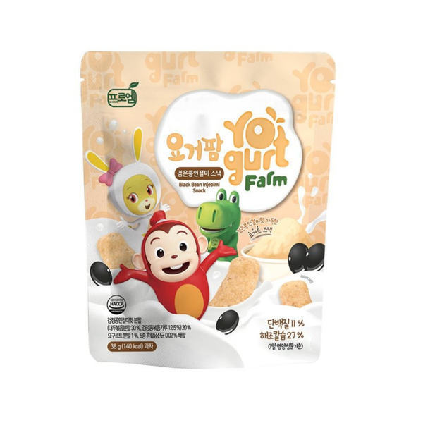 Bánh gạo sữa chua Yogurt Farm đậu đen