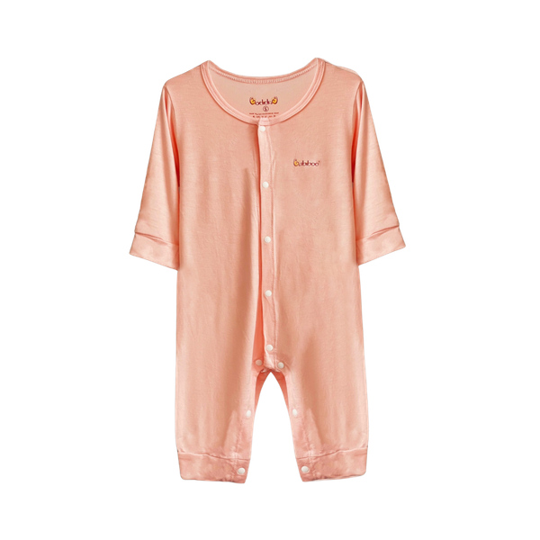 Áo liền quần cài giữa vải visco siêu mềm Babiboo