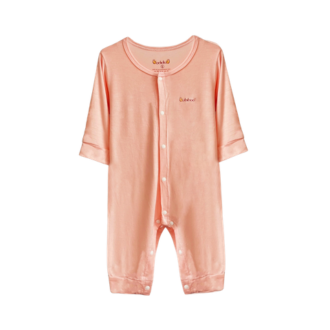 Áo liền quần cài giữa vải visco siêu mềm Babiboo