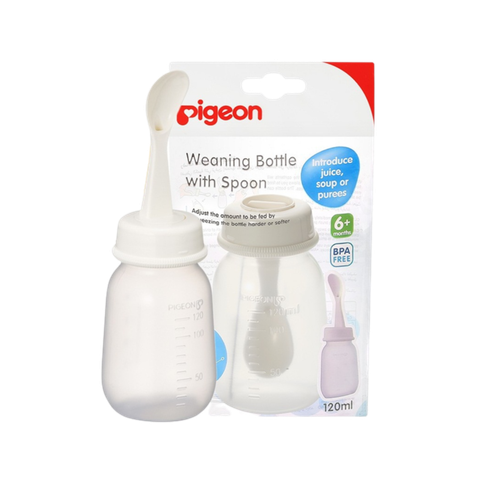 Bình tập ăn Pigeon 120ml