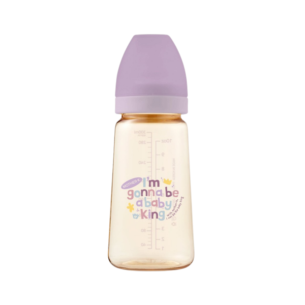 Bình sữa PPSU Hàn Quốc Mother-K 280ml (Bebe tím)