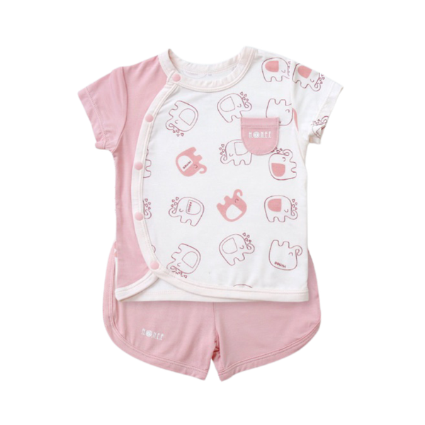 Bộ ss cài chéo cộc tay Hrnee