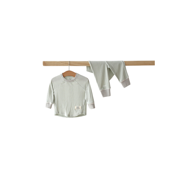 Bộ dài tay Raglan Modal Organic Hrnee