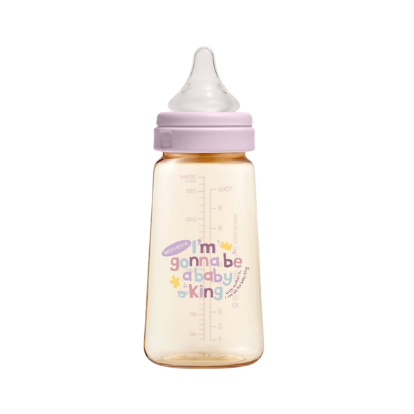 Bình sữa PPSU Hàn Quốc Mother-K 280ml (Bebe tím)