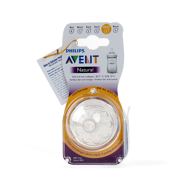 Núm ty mô phỏng tự nhiên Philips Avent 6+