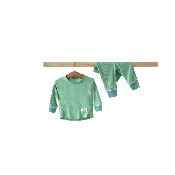 Bộ dài tay Raglan Modal Organic Hrnee