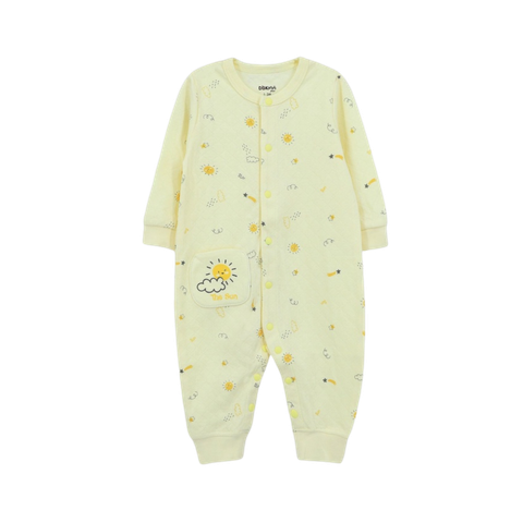 Body cài giữa dài tay DB566 Dokma
