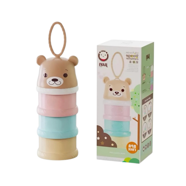 Chia sữa gấu 3 ngăn