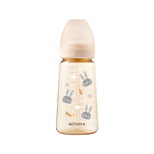 Bình sữa PPSU Hàn Quốc Mother-K 280ml (thỏ kem)