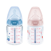 Bình sữa cảm biến nhiệt Nuk PP 150ml núm ti silicone s1-M