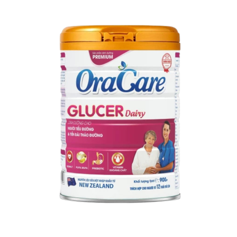Sữa bột Oracare Glucer Diary 900g (dành cho người tiểu đường)