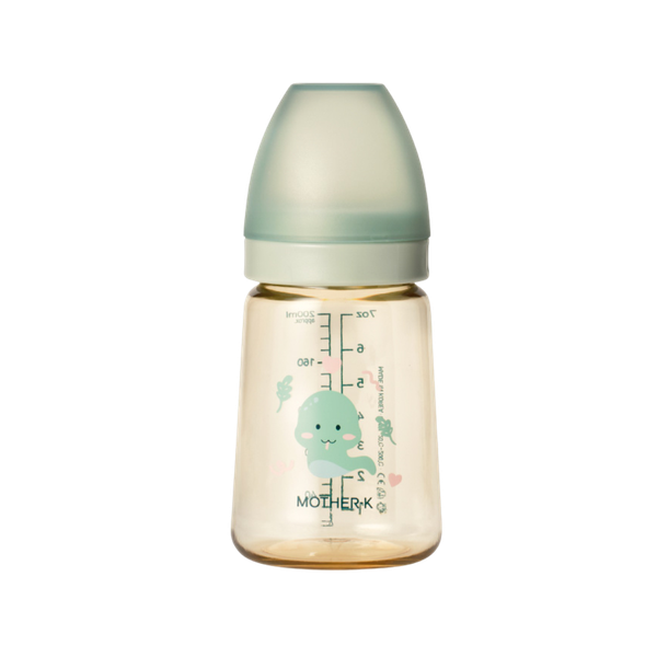 Bình sữa PPSU Hàn Quốc Mother-K 180ml (Bambam xanh)