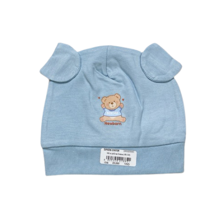 Mũ sơ sinh phối tai Dokma DS528