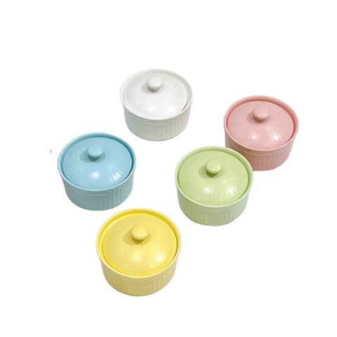 Bát ăn dặm gốm sứ Ramenkin có nắp