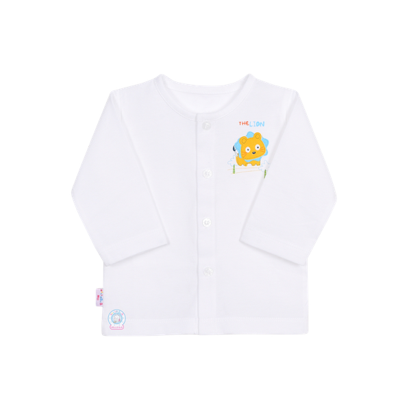 Áo cài giữa trắng TD HB s12m (mẫu mới)