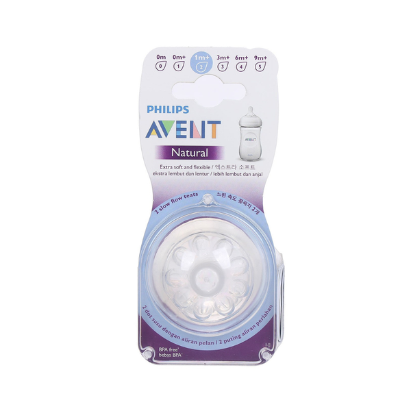Núm ty mô phỏng tự nhiên Philips Avent 1+