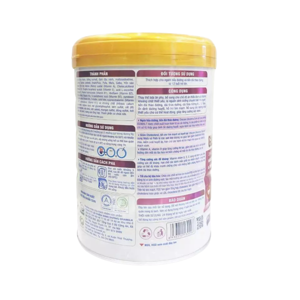 Sữa bột Oracare Glucer Diary 900g (dành cho người tiểu đường)