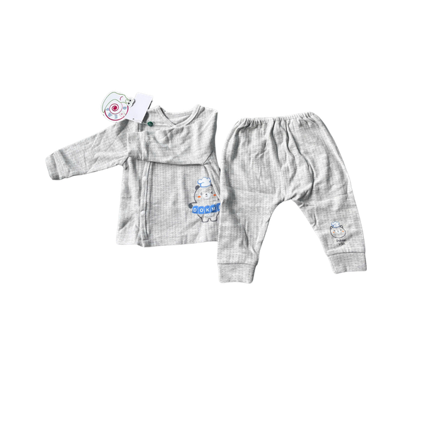Bộ ss cài lệch dài tay Dokma DB1810