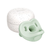 Ty ngậm 100% silicone cao cấp Moyuum size 6+ màu mây xanh