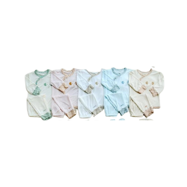 Bộ ss cài chéo Chú Voi Con Hrnee