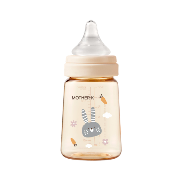 Bình sữa PPSU Hàn Quốc Mother-K 180ml (thỏ kem)