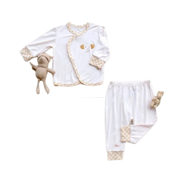 Bộ ss cài chéo Chú Voi Con Hrnee