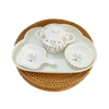 Set bát nắp Cocobear đủ màu