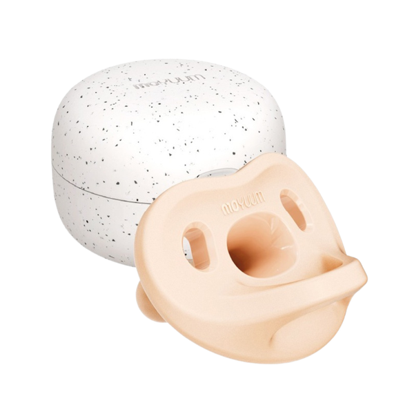 Ty ngậm 100% silicone cao cấp Moyuum size 0+ màu cam