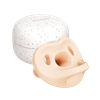 Ty ngậm 100% silicone cao cấp Moyuum size 0+ màu cam