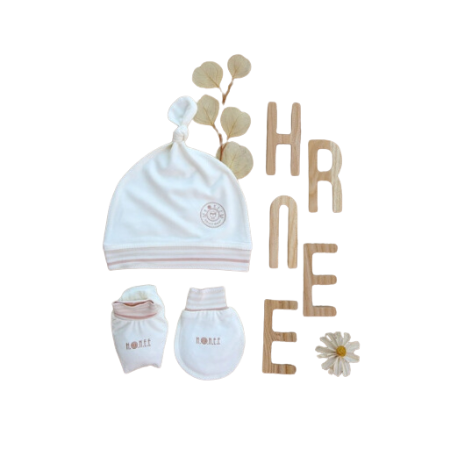 Set mũ bao tay chân Korea style Hrnee