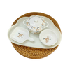 Set bát sứ 2 quai Cocobear đủ màu