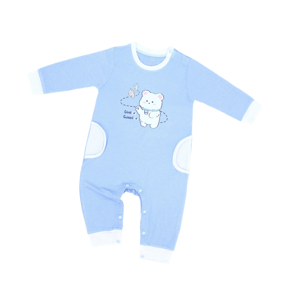 Body cài vai dài tay Dokma DB1484