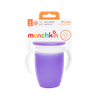 Cốc tập uống 360 độ Munchkin có nắp 207ml tím