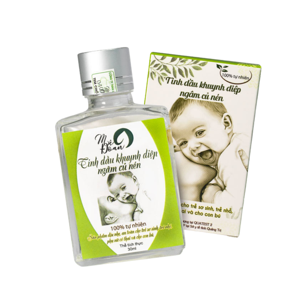 Tinh dầu khuynh diệp ngâm củ nén Mệ đoan 30ml