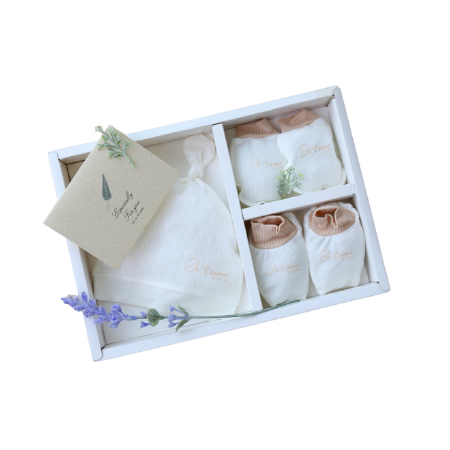 Set mũ bao tay chân Je t'aime Hrnee