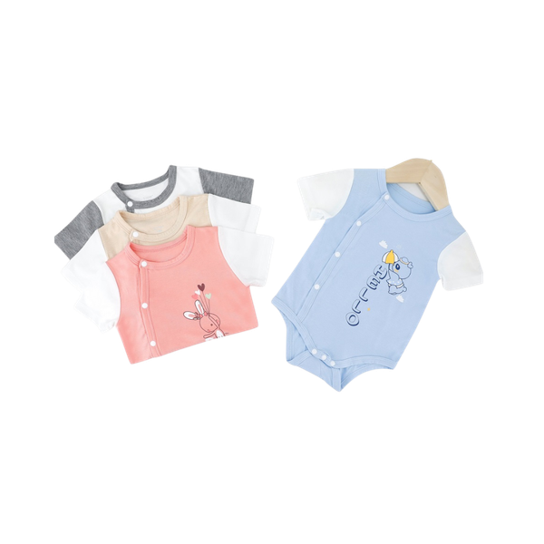 Bodysuit cài lệch cộc tay Judoby JB016
